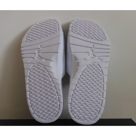 Nike Air Jordan Hydro XI 11 Retro White-Legend Blue Sandals Sz 13 [FN2452-104] - Picture 4 of 5